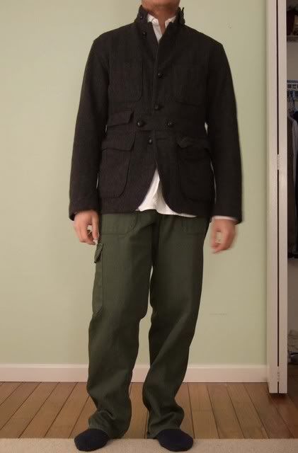 Engineered Garments Claigton Jacket / Olive | Parallel